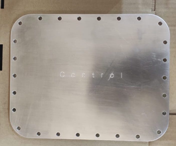 Control Enclosure Label